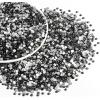 imageBeadsland Flatback Rhinestones Bulk14400pcs AB Crystal Rhinestones for Nails Crafts Clothes DIY Decoration Crystal AB SS10 2729mmBlack Diamond