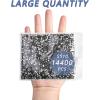 imageBeadsland Flatback Rhinestones Bulk14400pcs AB Crystal Rhinestones for Nails Crafts Clothes DIY Decoration Crystal AB SS10 2729mmBlack Diamond