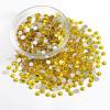 imageBeadsland Flatback Rhinestones Bulk14400pcs AB Crystal Rhinestones for Nails Crafts Clothes DIY Decoration Crystal AB SS10 2729mmCitrineLemon Yellow