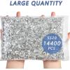imageBeadsland Flatback Rhinestones Bulk14400pcs AB Crystal Rhinestones for Nails Crafts Clothes DIY Decoration Crystal AB SS10 2729mmCrystal