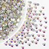 imageBeadsland Flatback Rhinestones Bulk14400pcs AB Crystal Rhinestones for Nails Crafts Clothes DIY Decoration Crystal AB SS10 2729mmCrystal AB