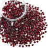 imageBeadsland Flatback Rhinestones Bulk14400pcs AB Crystal Rhinestones for Nails Crafts Clothes DIY Decoration Crystal AB SS10 2729mmDark Siam