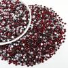 imageBeadsland Flatback Rhinestones Bulk14400pcs AB Crystal Rhinestones for Nails Crafts Clothes DIY Decoration Crystal AB SS10 2729mmDark Siam