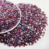 imageBeadsland Flatback Rhinestones Bulk14400pcs AB Crystal Rhinestones for Nails Crafts Clothes DIY Decoration Crystal AB SS10 2729mmHyacinth AB