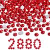 imageBeadsland Flatback Rhinestones Bulk14400pcs AB Crystal Rhinestones for Nails Crafts Clothes DIY Decoration Crystal AB SS10 2729mmLight Siam