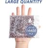 imageBeadsland Flatback Rhinestones Bulk14400pcs AB Crystal Rhinestones for Nails Crafts Clothes DIY Decoration Crystal AB SS10 2729mmLtRoseLtPink