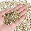imageBeadsland Flatback Rhinestones Bulk14400pcs AB Crystal Rhinestones for Nails Crafts Clothes DIY Decoration Crystal AB SS10 2729mmMetal Sunlight