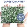 imageBeadsland Flatback Rhinestones Bulk14400pcs AB Crystal Rhinestones for Nails Crafts Clothes DIY Decoration Crystal AB SS10 2729mmPeridot
