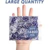 imageBeadsland Flatback Rhinestones Bulk14400pcs AB Crystal Rhinestones for Nails Crafts Clothes DIY Decoration Crystal AB SS10 2729mmSapphire
