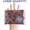 imageBeadsland Flatback Rhinestones Bulk14400pcs AB Crystal Rhinestones for Nails Crafts Clothes DIY Decoration Crystal AB SS10 2729mmSiam