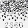 imageBeadsland Flatback Rhinestones Bulk14400pcs AB Crystal Rhinestones for Nails Crafts Clothes DIY Decoration Crystal AB SS10 2729mmSilver Hematite