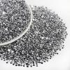 imageBeadsland Flatback Rhinestones Bulk14400pcs AB Crystal Rhinestones for Nails Crafts Clothes DIY Decoration Crystal AB SS10 2729mmSilver Hematite