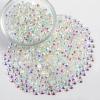 imageBeadsland Flatback Rhinestones Bulk14400pcs AB Crystal Rhinestones for Nails Crafts Clothes DIY Decoration Crystal AB SS10 2729mmTransparent AB