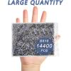 imageBeadsland Hotfix Rhinestones Bulk 14400PCS Crystal Hot Fix Rhinestones for Crafts Clothes DIY Decoration Crystal AB SS20 4648mmAurum