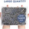 imageBeadsland Hotfix Rhinestones Bulk 14400PCS Crystal Hot Fix Rhinestones for Crafts Clothes DIY Decoration Crystal AB SS20 4648mmAurum