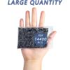 imageBeadsland Hotfix Rhinestones Bulk 14400PCS Crystal Hot Fix Rhinestones for Crafts Clothes DIY Decoration Crystal AB SS20 4648mmBlack