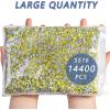 imageBeadsland Hotfix Rhinestones Bulk 14400PCS Crystal Hot Fix Rhinestones for Crafts Clothes DIY Decoration Crystal AB SS20 4648mmCitrineLemon Yellow