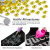 imageBeadsland Hotfix Rhinestones Bulk 14400PCS Crystal Hot Fix Rhinestones for Crafts Clothes DIY Decoration Crystal AB SS20 4648mmCitrineLemon Yellow