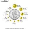 imageBeadsland Hotfix Rhinestones Bulk 14400PCS Crystal Hot Fix Rhinestones for Crafts Clothes DIY Decoration Crystal AB SS20 4648mmCitrineLemon Yellow