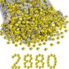imageBeadsland Hotfix Rhinestones Bulk 14400PCS Crystal Hot Fix Rhinestones for Crafts Clothes DIY Decoration Crystal AB SS20 4648mmCitrineLemon Yellow