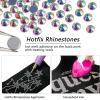 imageBeadsland Hotfix Rhinestones Bulk 14400PCS Crystal Hot Fix Rhinestones for Crafts Clothes DIY Decoration Crystal AB SS20 4648mmCrystal Ab