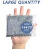 imageBeadsland Hotfix Rhinestones Bulk 14400PCS Crystal Hot Fix Rhinestones for Crafts Clothes DIY Decoration Crystal AB SS20 4648mmCrystal Ab
