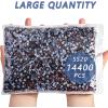imageBeadsland Hotfix Rhinestones Bulk 14400PCS Crystal Hot Fix Rhinestones for Crafts Clothes DIY Decoration Crystal AB SS20 4648mmDark Siam