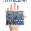 imageBeadsland Hotfix Rhinestones Bulk 14400PCS Crystal Hot Fix Rhinestones for Crafts Clothes DIY Decoration Crystal AB SS20 4648mmEmerald