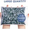 imageBeadsland Hotfix Rhinestones Bulk 14400PCS Crystal Hot Fix Rhinestones for Crafts Clothes DIY Decoration Crystal AB SS20 4648mmEmerald