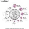 imageBeadsland Hotfix Rhinestones Bulk 14400PCS Crystal Hot Fix Rhinestones for Crafts Clothes DIY Decoration Crystal AB SS20 4648mmLight Pink