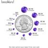 imageBeadsland Hotfix Rhinestones Bulk 14400PCS Crystal Hot Fix Rhinestones for Crafts Clothes DIY Decoration Crystal AB SS20 4648mmPurple Velvet