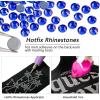 imageBeadsland Hotfix Rhinestones Bulk 14400PCS Crystal Hot Fix Rhinestones for Crafts Clothes DIY Decoration Crystal AB SS20 4648mmSapphire