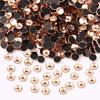 imagebeadsland Crystal Hotfix RhinestoneMachine Cut Stone 1440pcspkg SapphireSS205mmChampagne