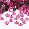 imagebeadsland Crystal Hotfix RhinestoneMachine Cut Stone 1440pcspkg SapphireSS205mmDkPink