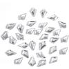 imageBeadsland 144pcs Hotfix Diamond Shaped Rhinestones Flat Back Rhombus Rhinestones Glass Flatback Crystal Shaped Gems 69mm
