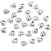 imageBeadsland 144pcs Hotfix Heart Rhinestones Flat Back Heart Rhinestones Glass Flatback Crystal Shaped Gems 56mm