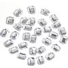 imageBeadsland 144pcs Hotfix Rectangle Rhinestones Flat Back Octagon Rhinestones Glass Flatback Crystal Shaped Gems68mm