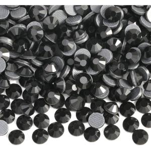 image6000PCS Hotfix Rhinestones Bulk Clear Rhinestones for Crafts ClothesHotfix Crystals DIY Decoration SS10 2729mmBlack