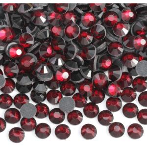 image6000PCS Hotfix Rhinestones Bulk Clear Rhinestones for Crafts ClothesHotfix Crystals DIY Decoration SS10 2729mmDark Siam