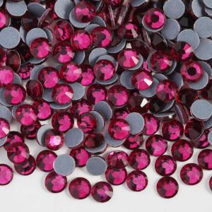 image6000PCS Hotfix Rhinestones Bulk Clear Rhinestones for Crafts ClothesHotfix Crystals DIY Decoration SS10 2729mmFuchsia