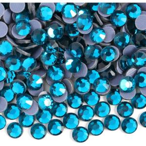 image6000PCS Hotfix Rhinestones Bulk Clear Rhinestones for Crafts ClothesHotfix Crystals DIY Decoration SS10 2729mmIndicolite
