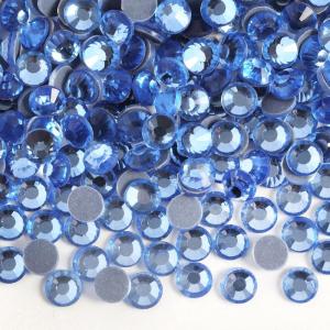 image6000PCS Hotfix Rhinestones Bulk Clear Rhinestones for Crafts ClothesHotfix Crystals DIY Decoration SS10 2729mmLight Sapphire