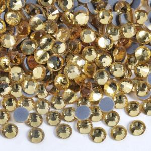 image6000PCS Hotfix Rhinestones Bulk Clear Rhinestones for Crafts ClothesHotfix Crystals DIY Decoration SS10 2729mmLtColorado Topaz