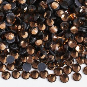 image6000PCS Hotfix Rhinestones Bulk Clear Rhinestones for Crafts ClothesHotfix Crystals DIY Decoration SS10 2729mmSmoked Topaz