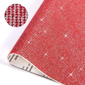 imageBeadsland Bling Rhinestone Sheet Self Adhesive Glitter Crystal Rhinestones Sticker DIY Gifts Car Decoration 1575quot x 945quot CrystalSiam