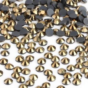 imagebeadsland Crystal Hotfix RhinestoneMachine Cut Stone 1440pcspkg SapphireSS205mmAurum