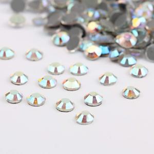 imagebeadsland Crystal Hotfix RhinestoneMachine Cut Stone 1440pcspkg SapphireSS205mmCrystal AB