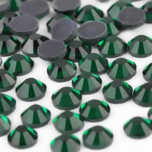 imagebeadsland Crystal Hotfix RhinestoneMachine Cut Stone 1440pcspkg SapphireSS205mmEmerald
