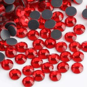 imagebeadsland Crystal Hotfix RhinestoneMachine Cut Stone 1440pcspkg SapphireSS205mmLight Siam