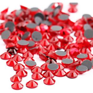 imagebeadsland Crystal Hotfix RhinestoneMachine Cut Stone 1440pcspkg SapphireSS205mmSiam